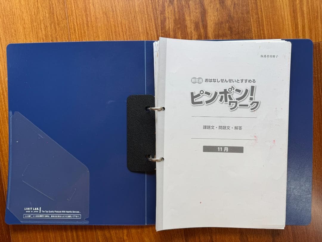 理英会 ピンポンワーク年長 全冊セット+おはなしペン