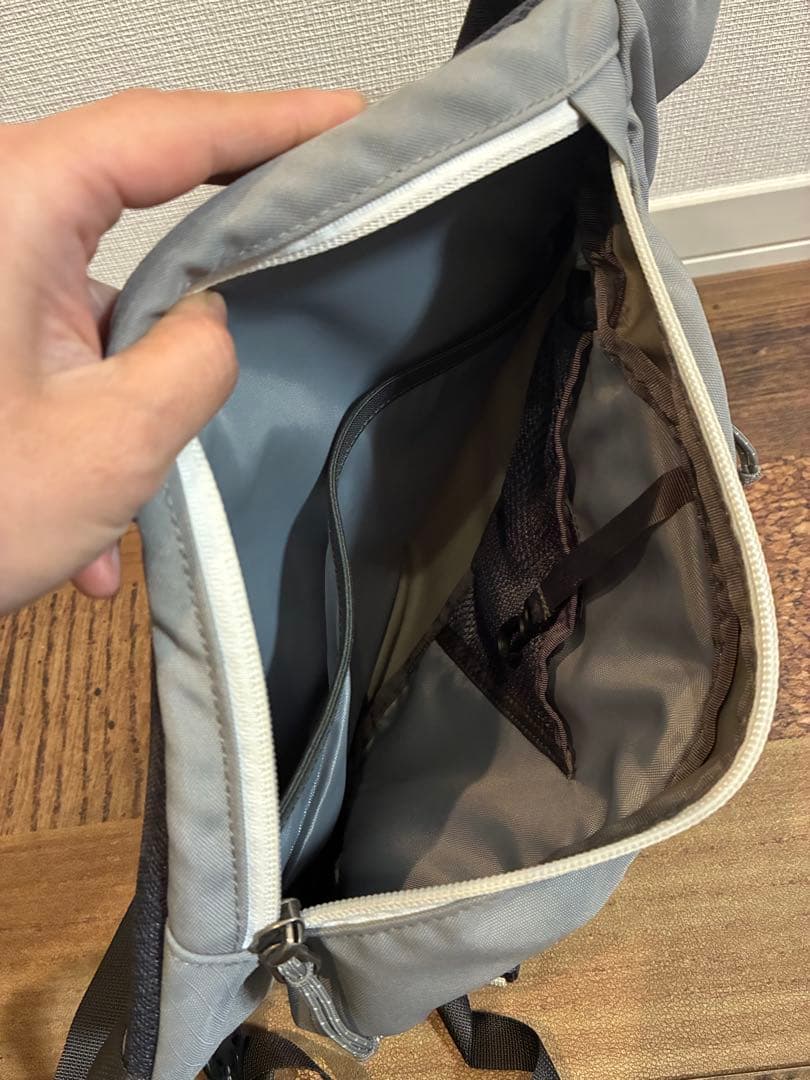 極美　Patagonia パタゴニア　ショルダーバッグ ボディバッグ　グレー8L