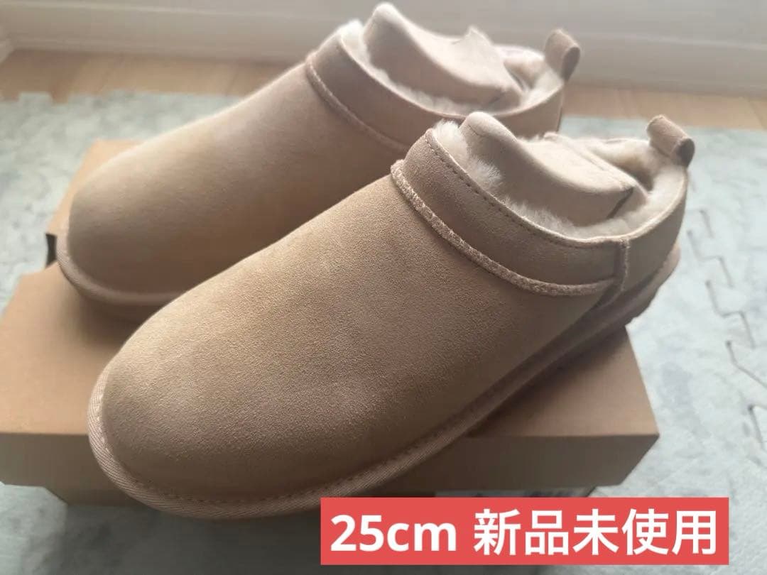 未使用！UGG CLASSIC MICRO 25cm サンド
