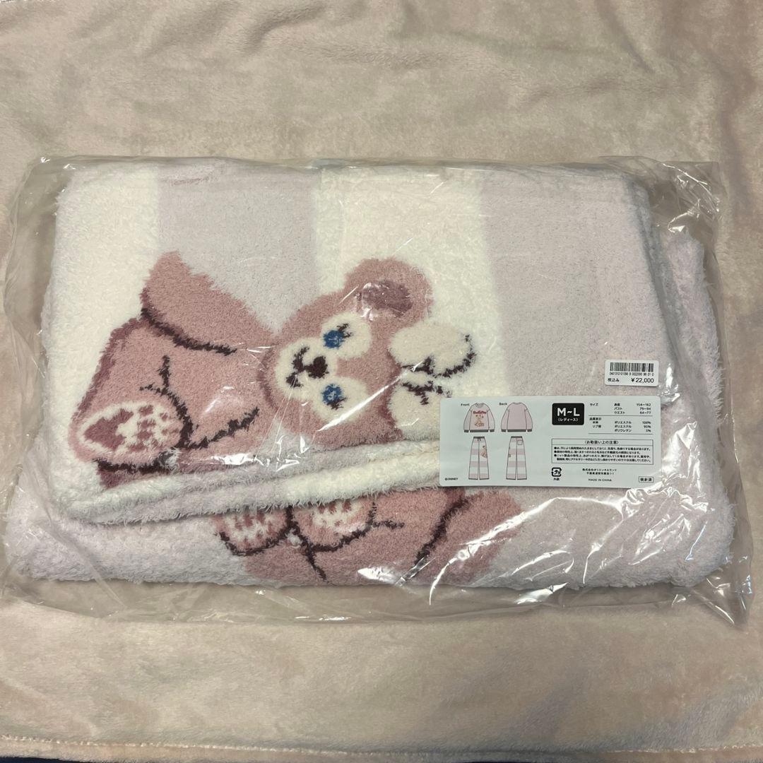 ダッフィー&フレンズ　ジェラピケ　ルームウェアセット　シェリーメイ