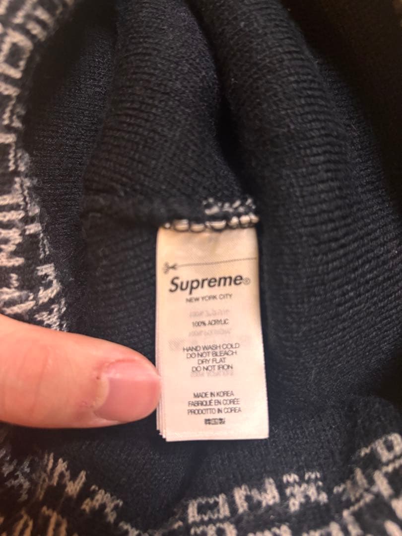 Supreme ビーニー　fuck off