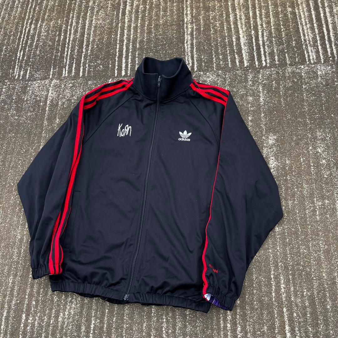 adidas × korn track top brack トラックジャケット