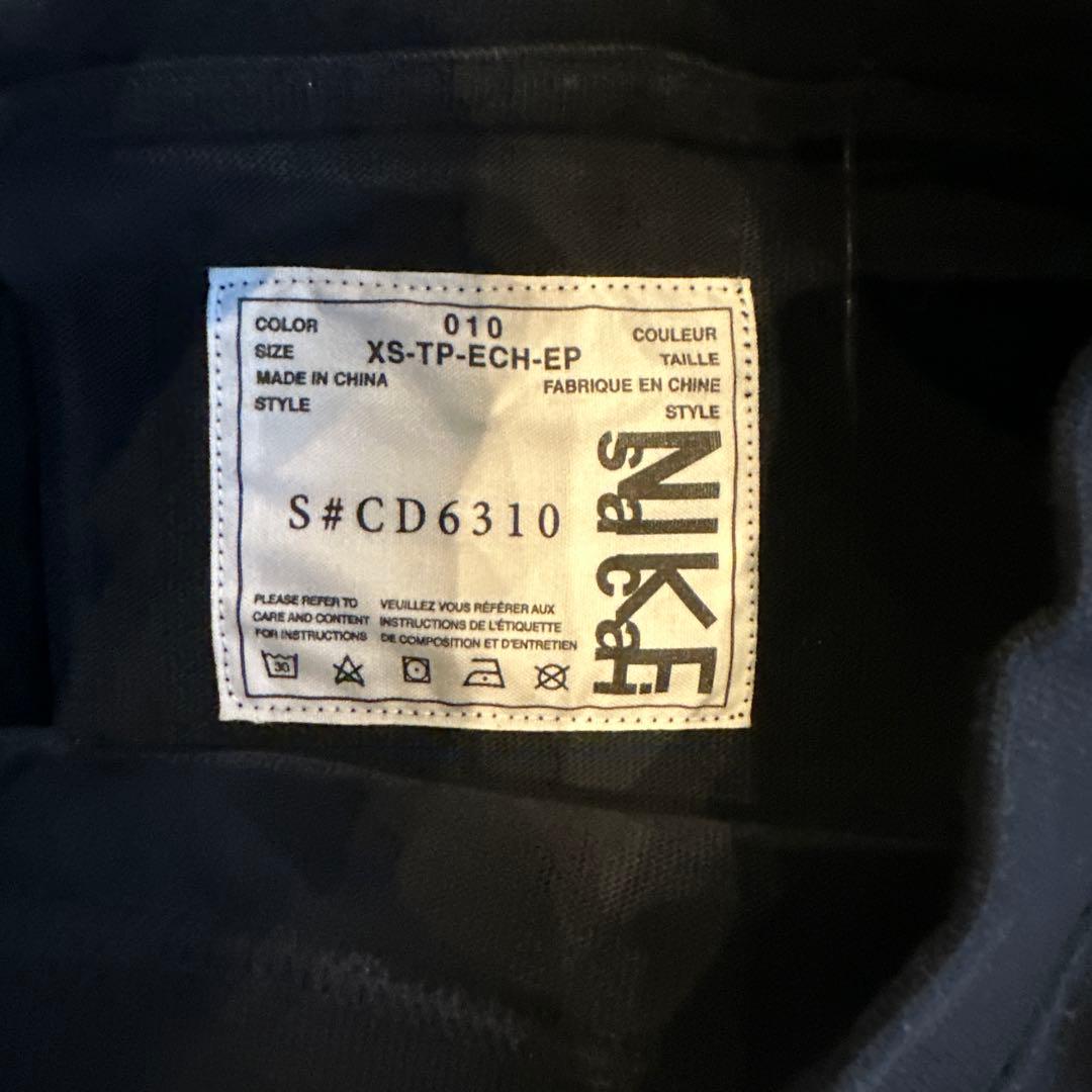 Sacai x NIKE コラボTシャツ XS ブラック黒