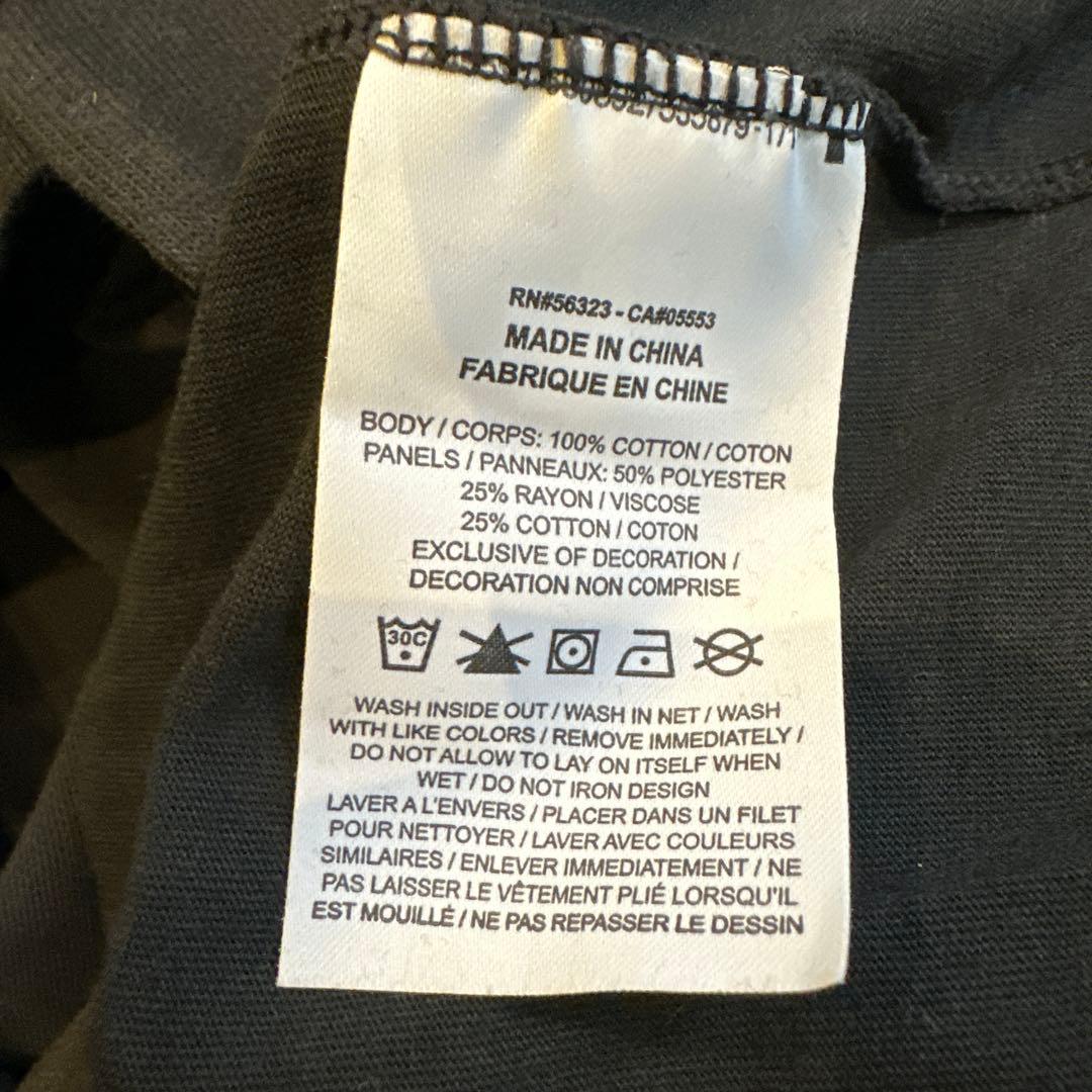 Sacai x NIKE コラボTシャツ XS ブラック黒