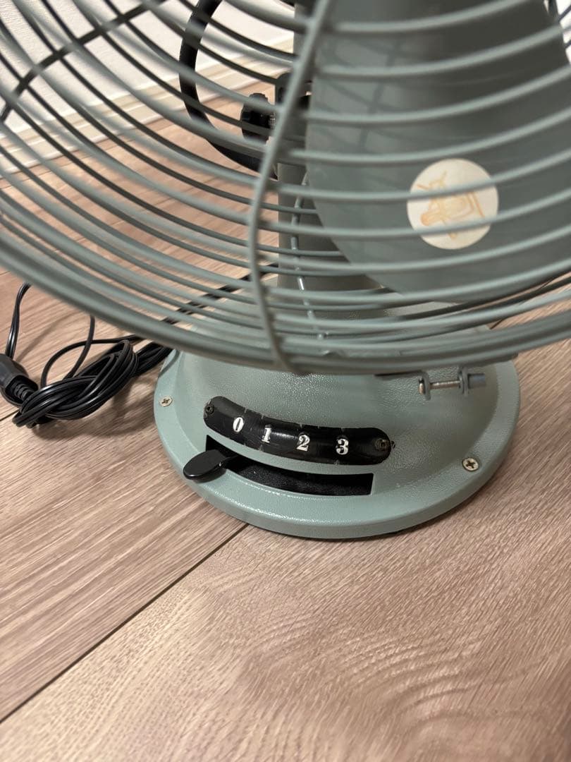 HERMOSA 卓上扇風機 サックスブルー
