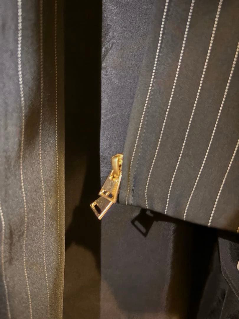 CULLNI ストライプジャケット LAYERED STRIPE MA-1