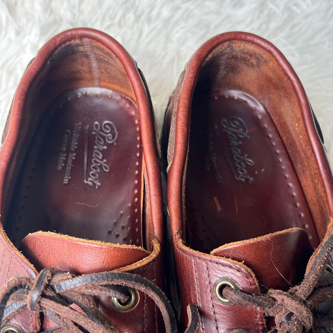 パラブーツ　PARABOOT　バース ブラウン 6 25cm