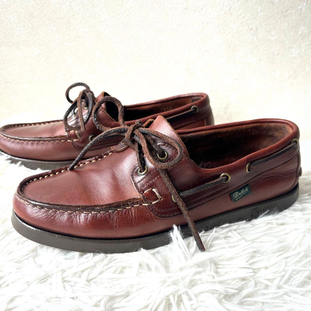 パラブーツ　PARABOOT　バース ブラウン 6 25cm