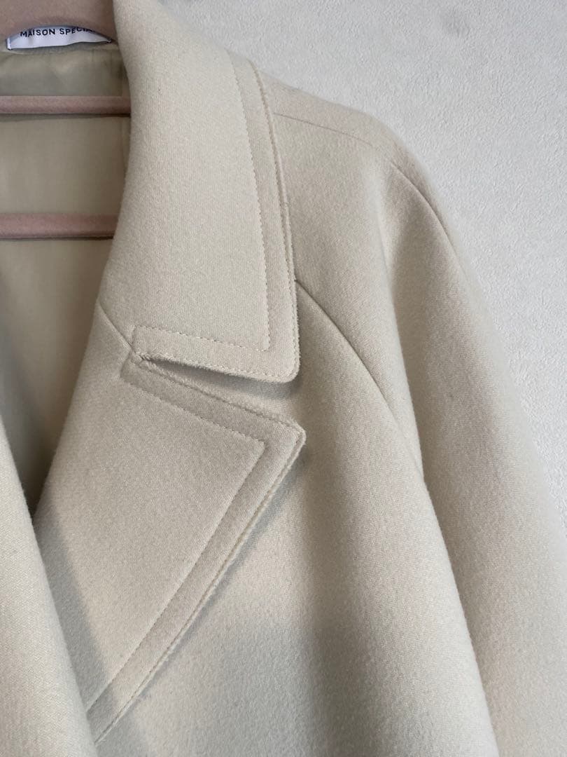 maison special スーパー140メルトンオーバーコート36