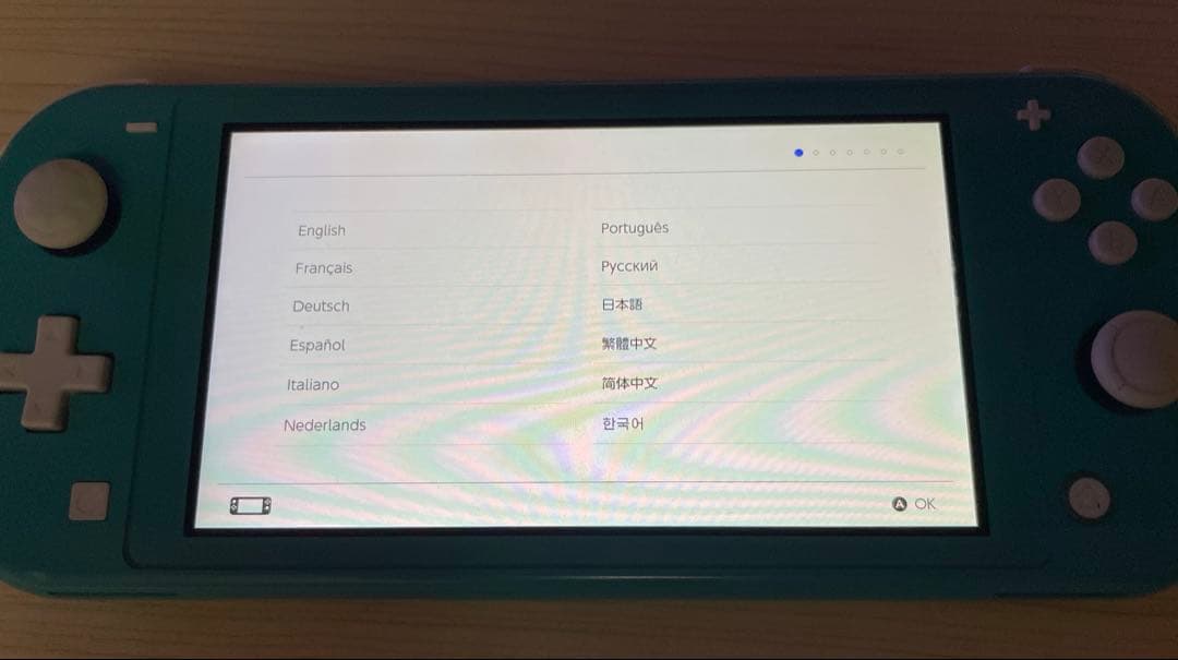Nintendo Switch Lite ターコイズブルー　ジャンク品
