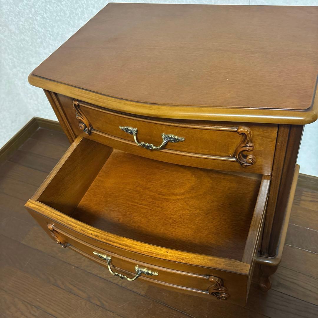 【美品】猫脚 チェスト 3段 イタリア製