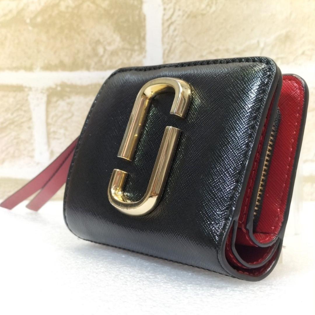 MARC JACOBS スナップショット マークジェイコブス 二つ折り財布