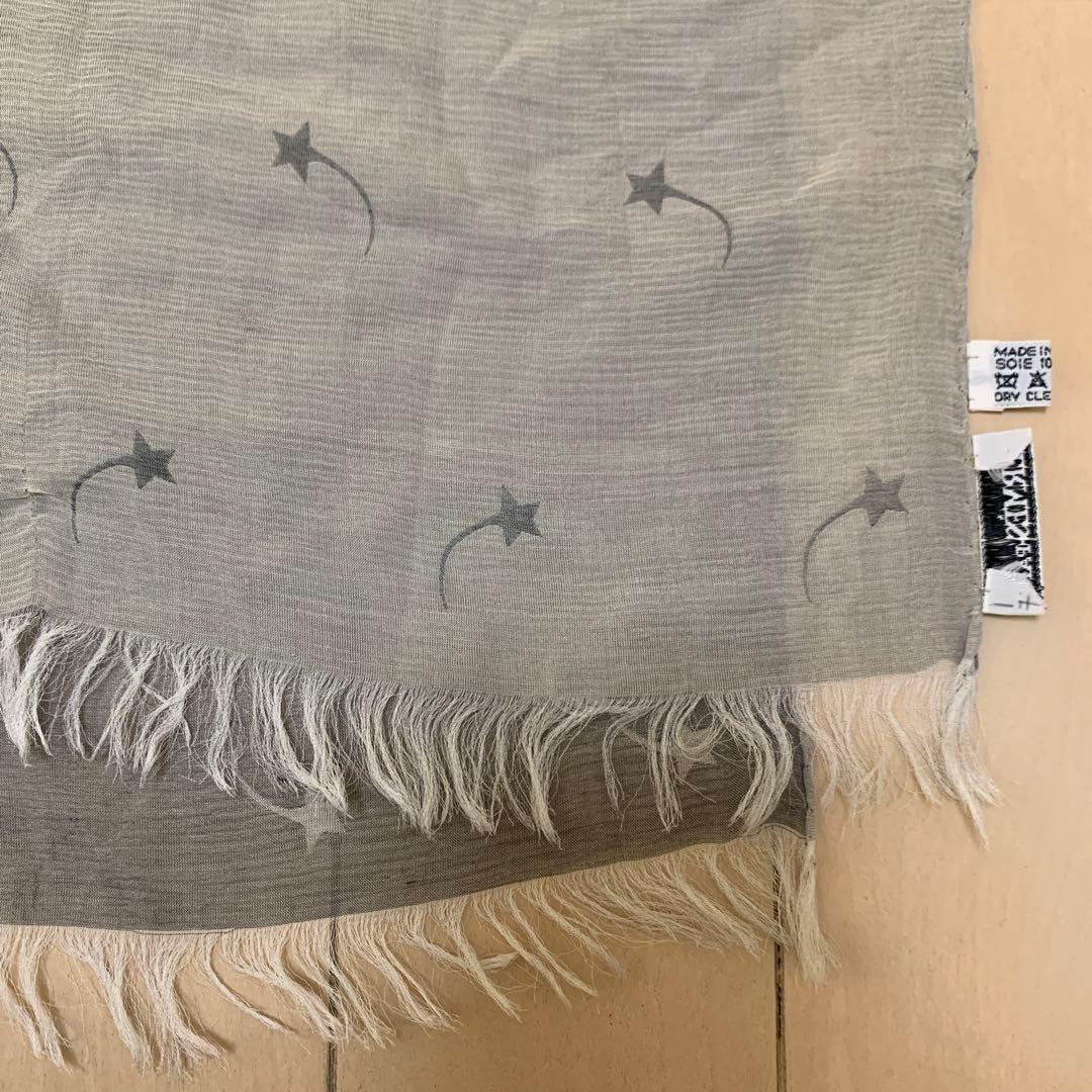 美品　HERMES エルメス　カレ　シルク　ストール　ショール　総柄　大判