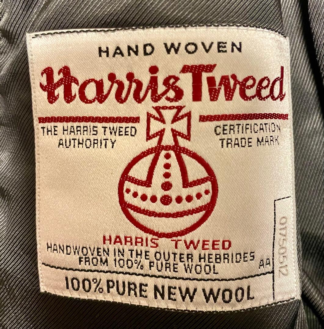 【超稀少‼️最後の1品‼️】HarrisTweed ハリスツイード　ジャケット　XL