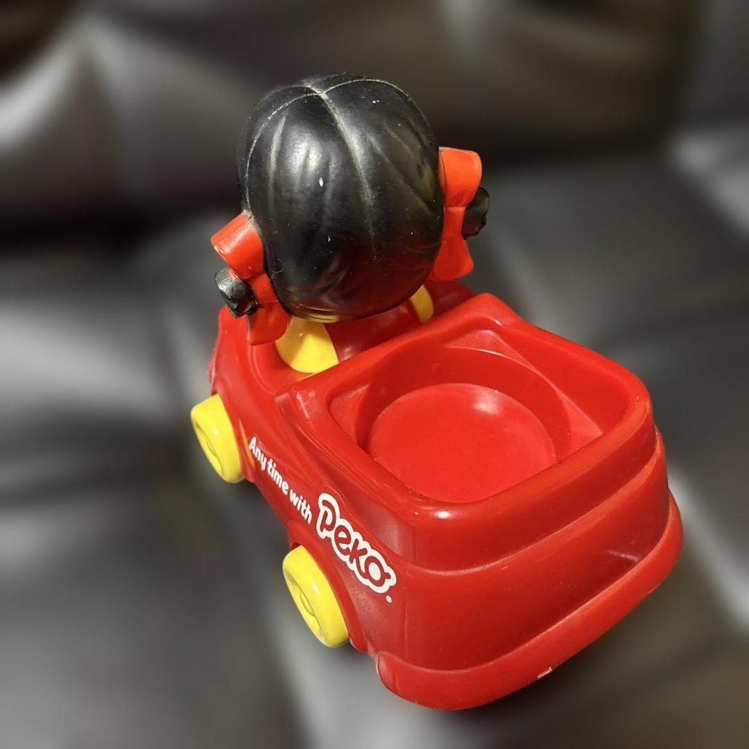 ペコちゃん　ドリンクスタンドカー　昭和レトロ　当時物　レア　希少
