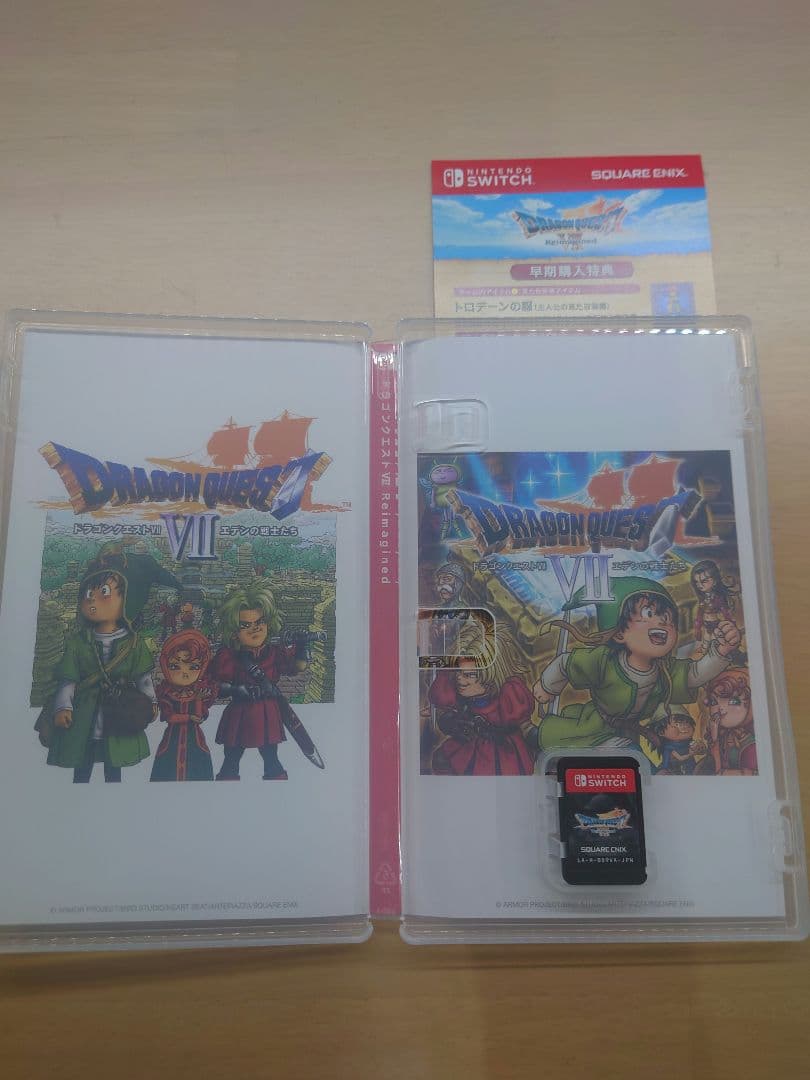 ドラゴンクエストVII Reimagined　switch