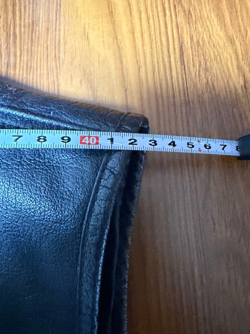 HOT LEATHERS ブラックレザー ベスト Mサイズ