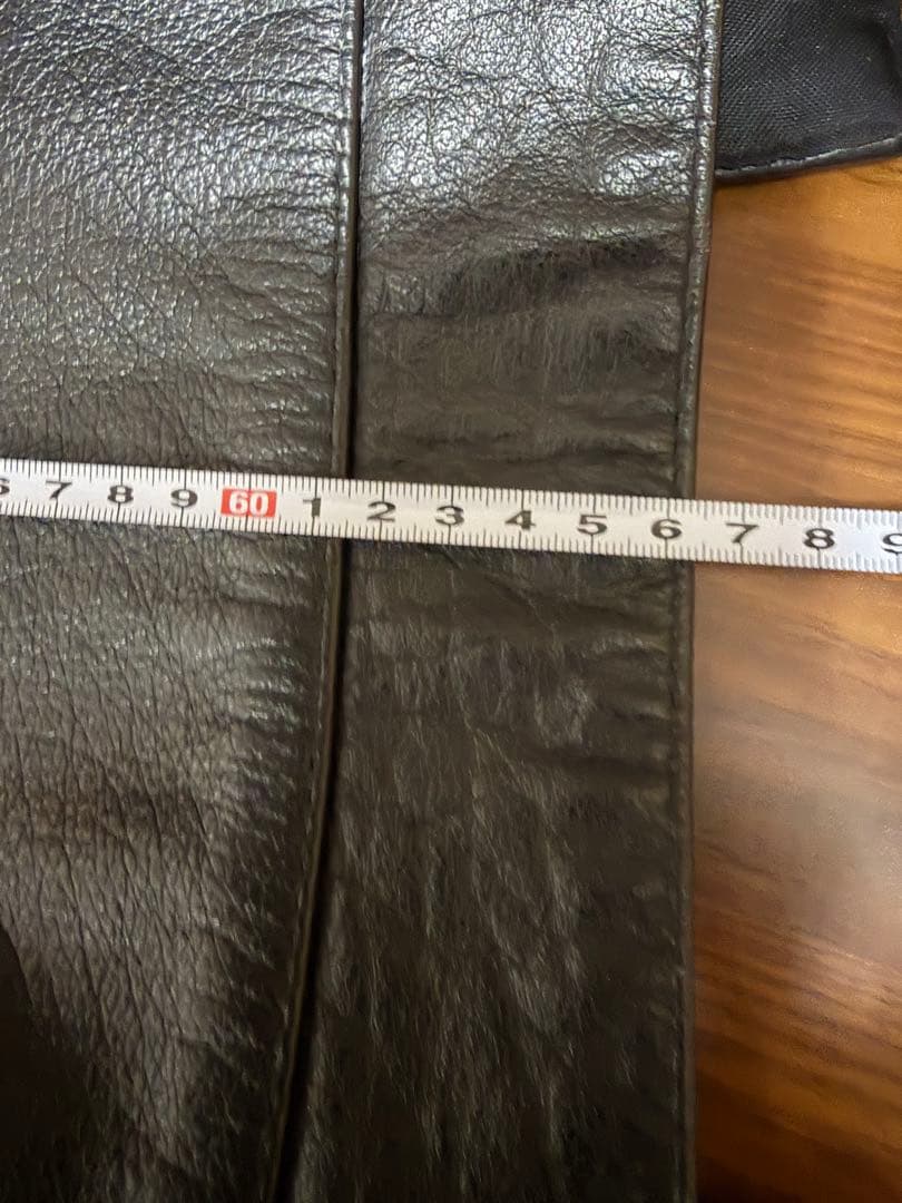 HOT LEATHERS ブラックレザー ベスト Mサイズ