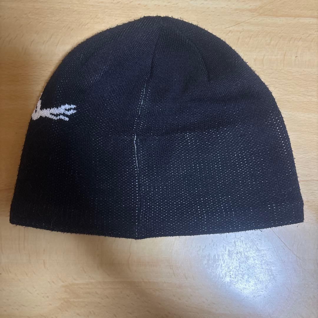 ま*ー様 ARC'TERYX ブラック ニット帽 S/M
