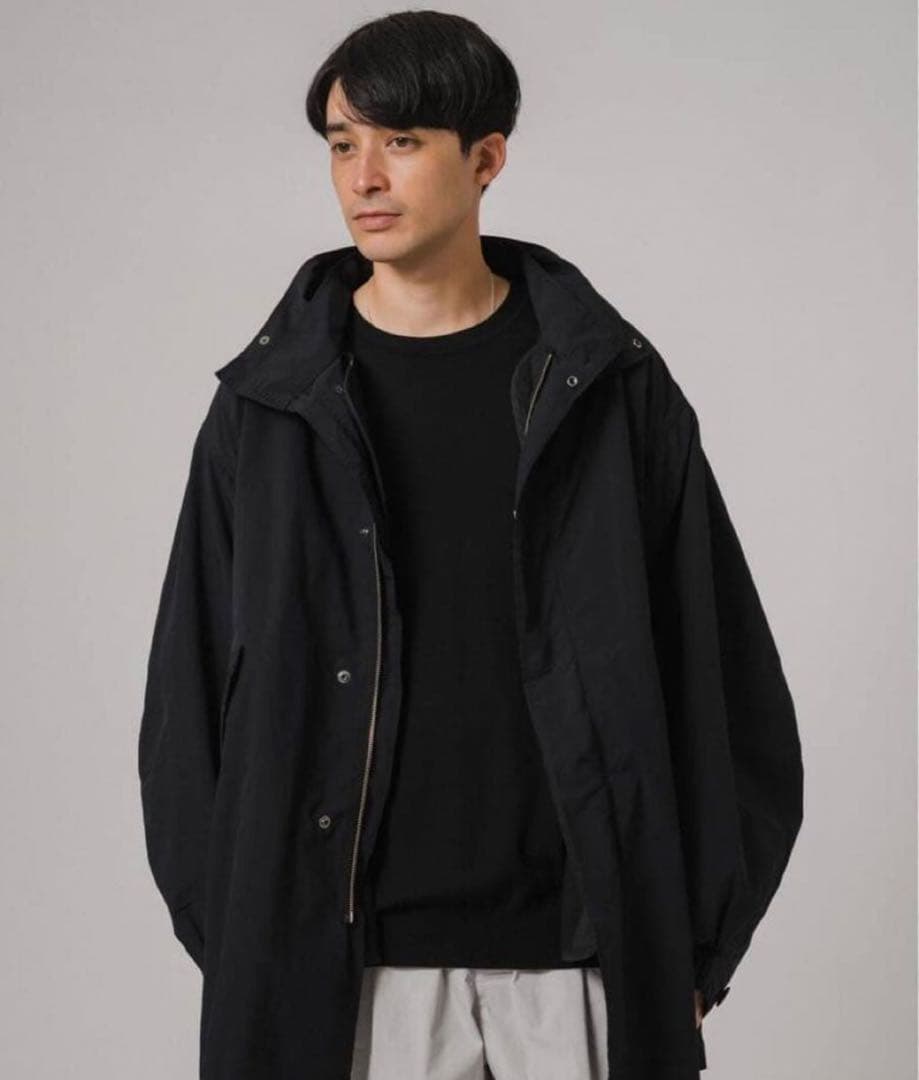 ATON 別注 AIR WHEATHER SHORT MODS COAT