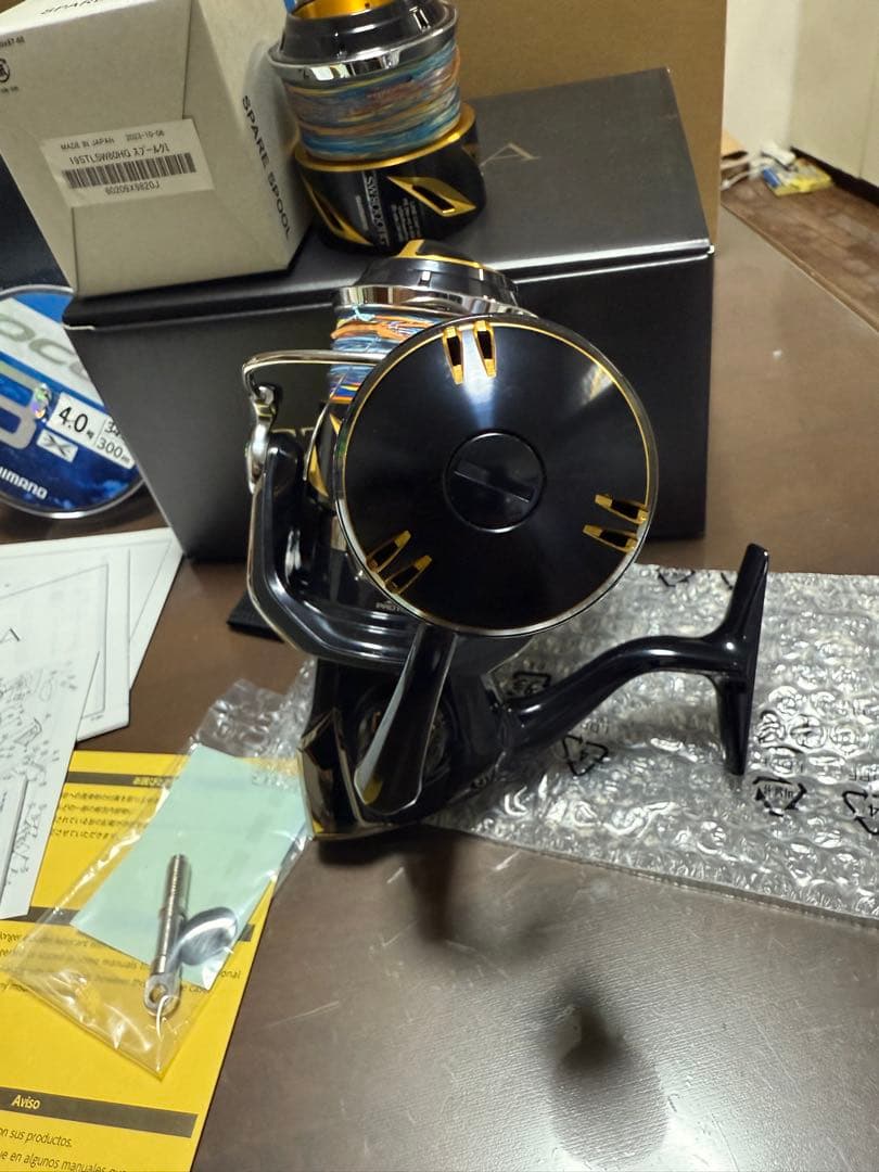 19ステラsw8000HG 替えスプール8000HGのセット販売