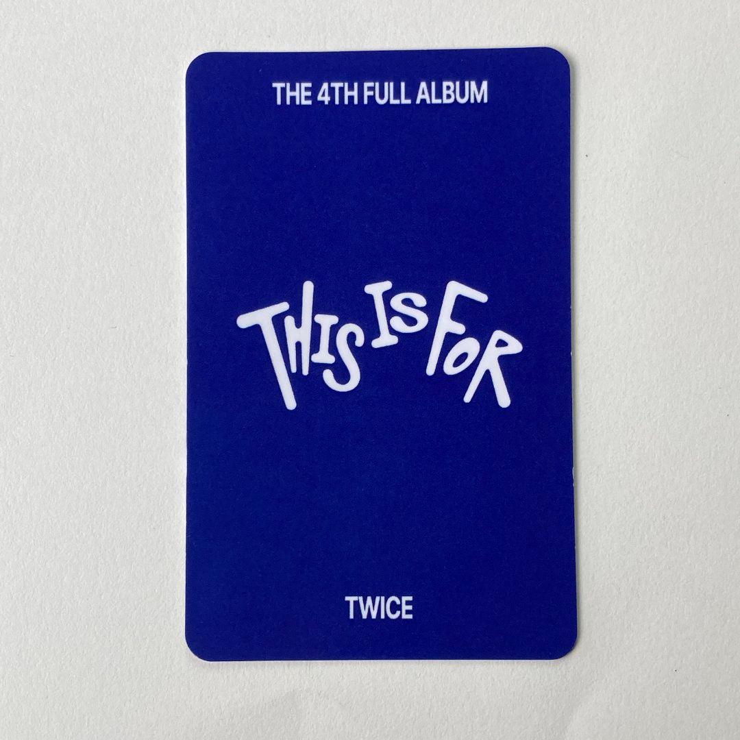TWICE 人気歌謡 this is for 7/13 サノク トレカ ダヒョン