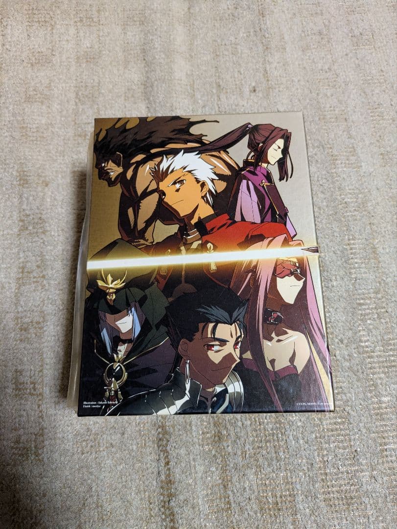 Fate/stay night DVD 全8巻まとめ、と、おまけカード７枚付き