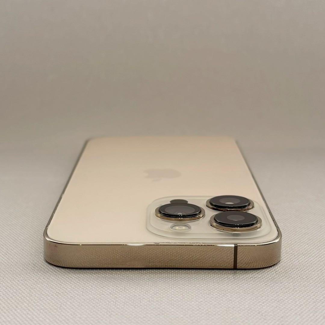 『美品』iPhone 13 PRO 128GB ゴールド　新品バッテリー　本体