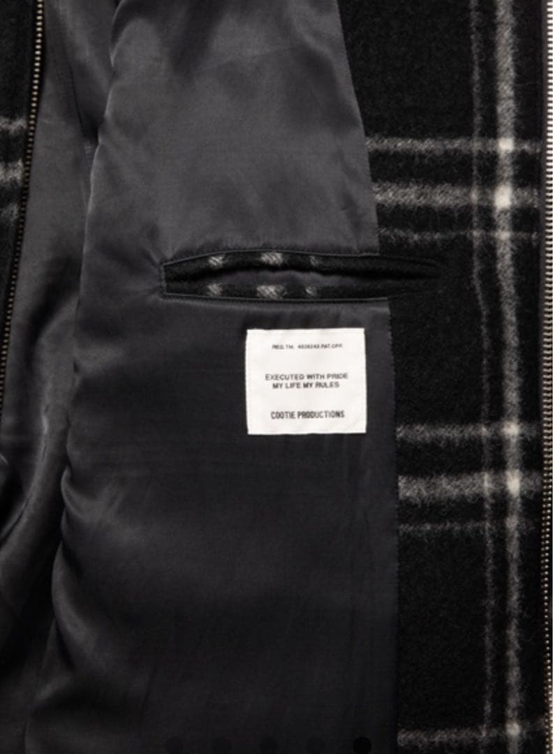 ジャケット・アウター COOTIE / Napping Windowpane Cadet Coat