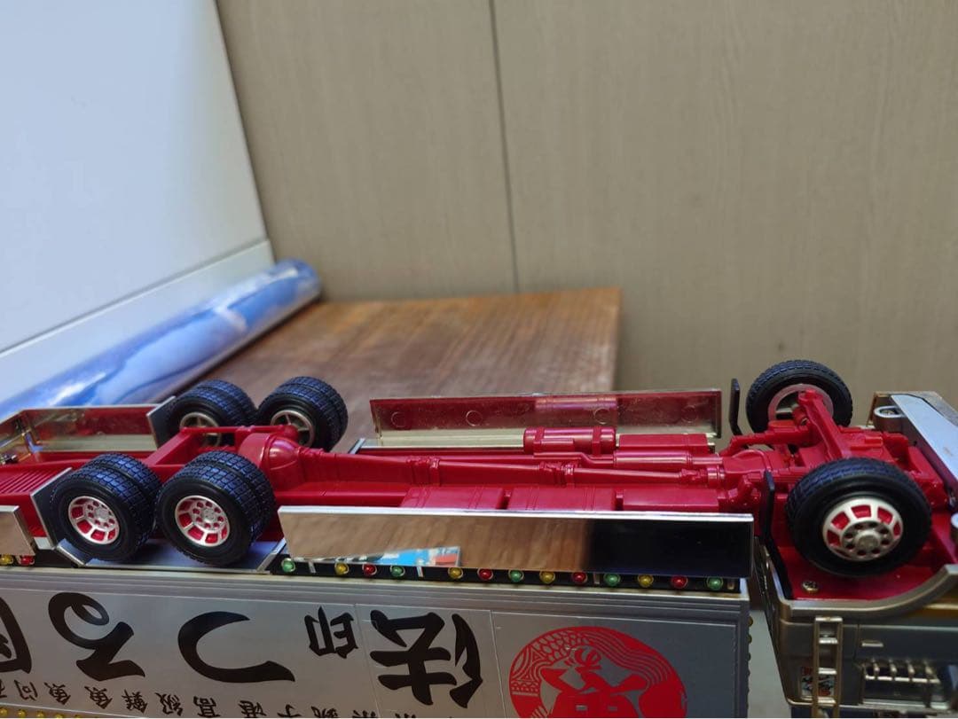 廃盤！　トラック野郎　望郷一番星　丸信輸送仕様　　　アオシマスカイネット　RC