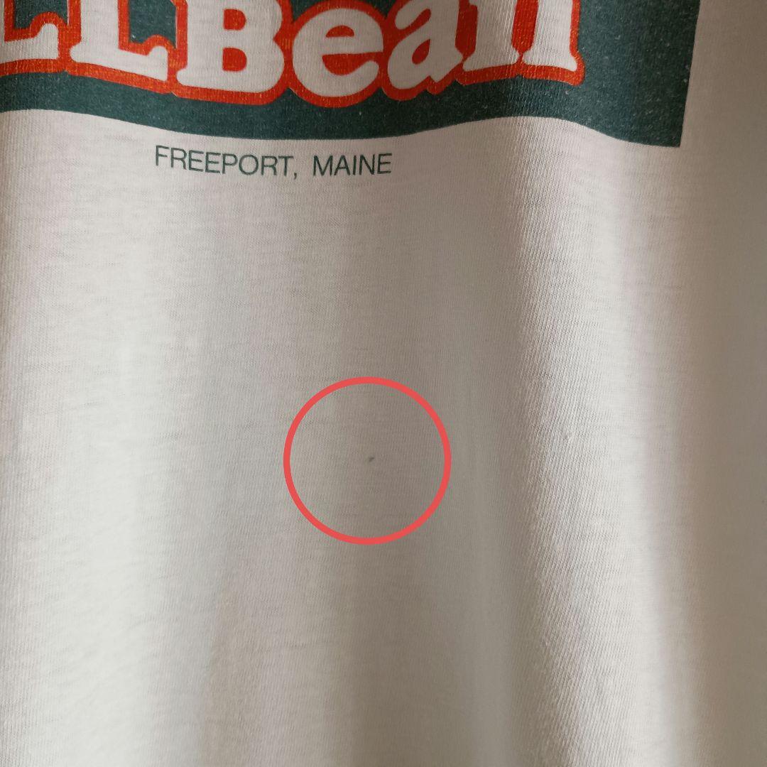 80s USA製 vintage エルエルビーン L.L.Bean　Tシャツ
