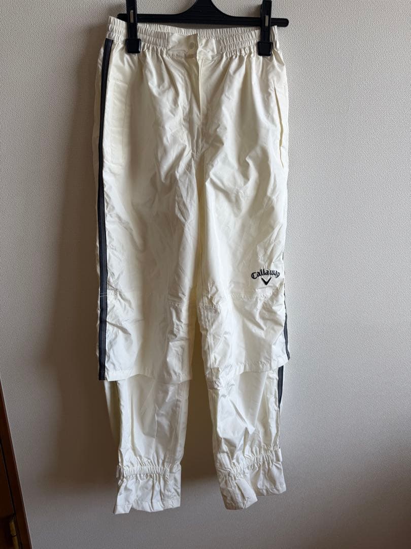 Callaway レインウェア ホワイト　セットアップ上下　size L
