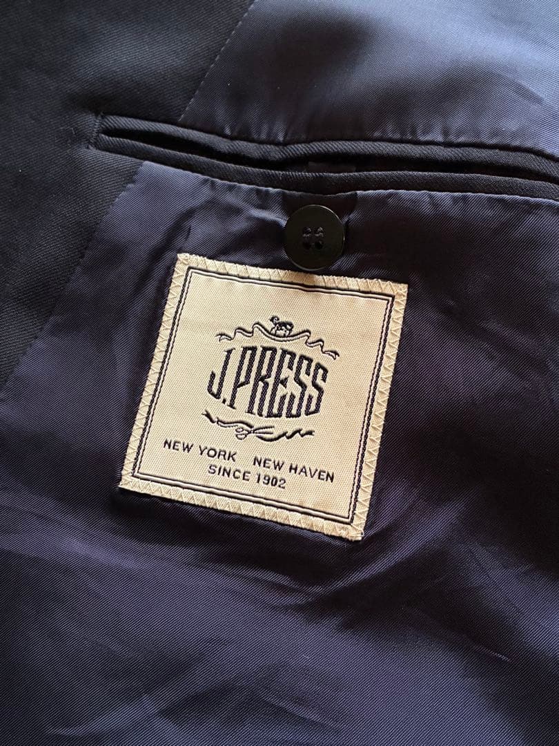 J.PRESS ジェイプレス　ブレザー　紺色ブレ
