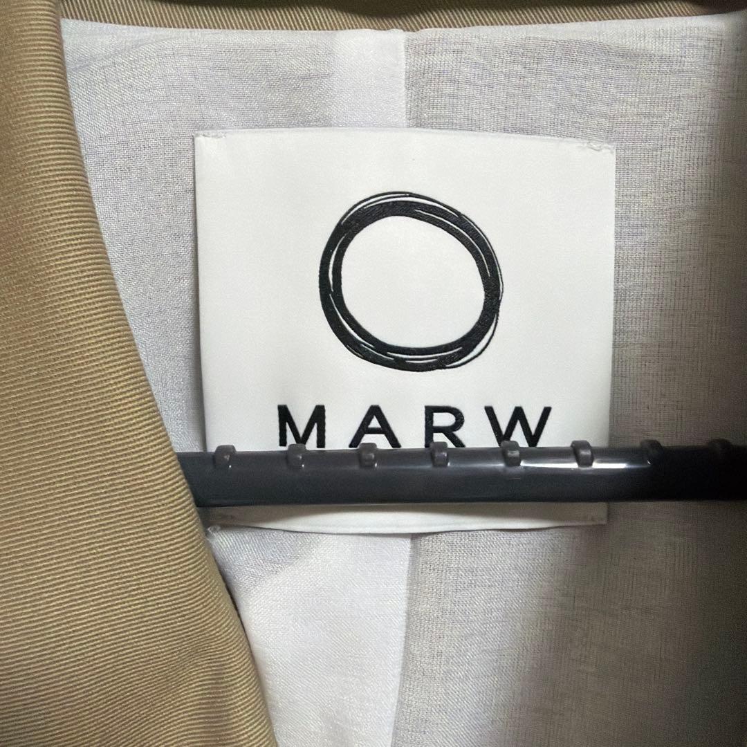 新品 ＜MARW UNITED ARROWS＞ ショート トレンチコート 38