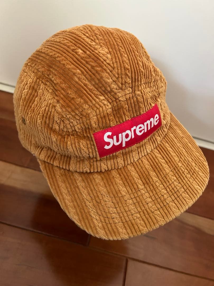 Supreme シュプリーム コーデュロイ キャップ ブラウン