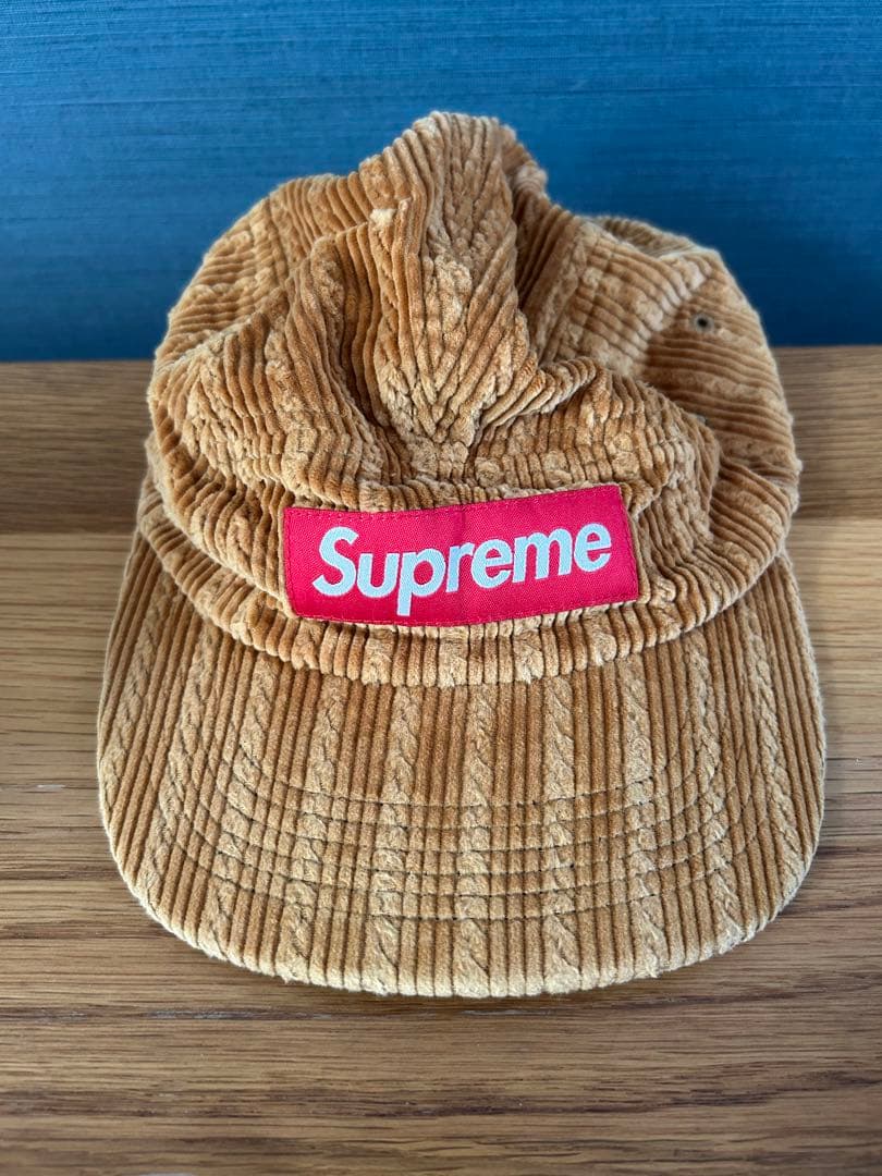 Supreme シュプリーム コーデュロイ キャップ ブラウン