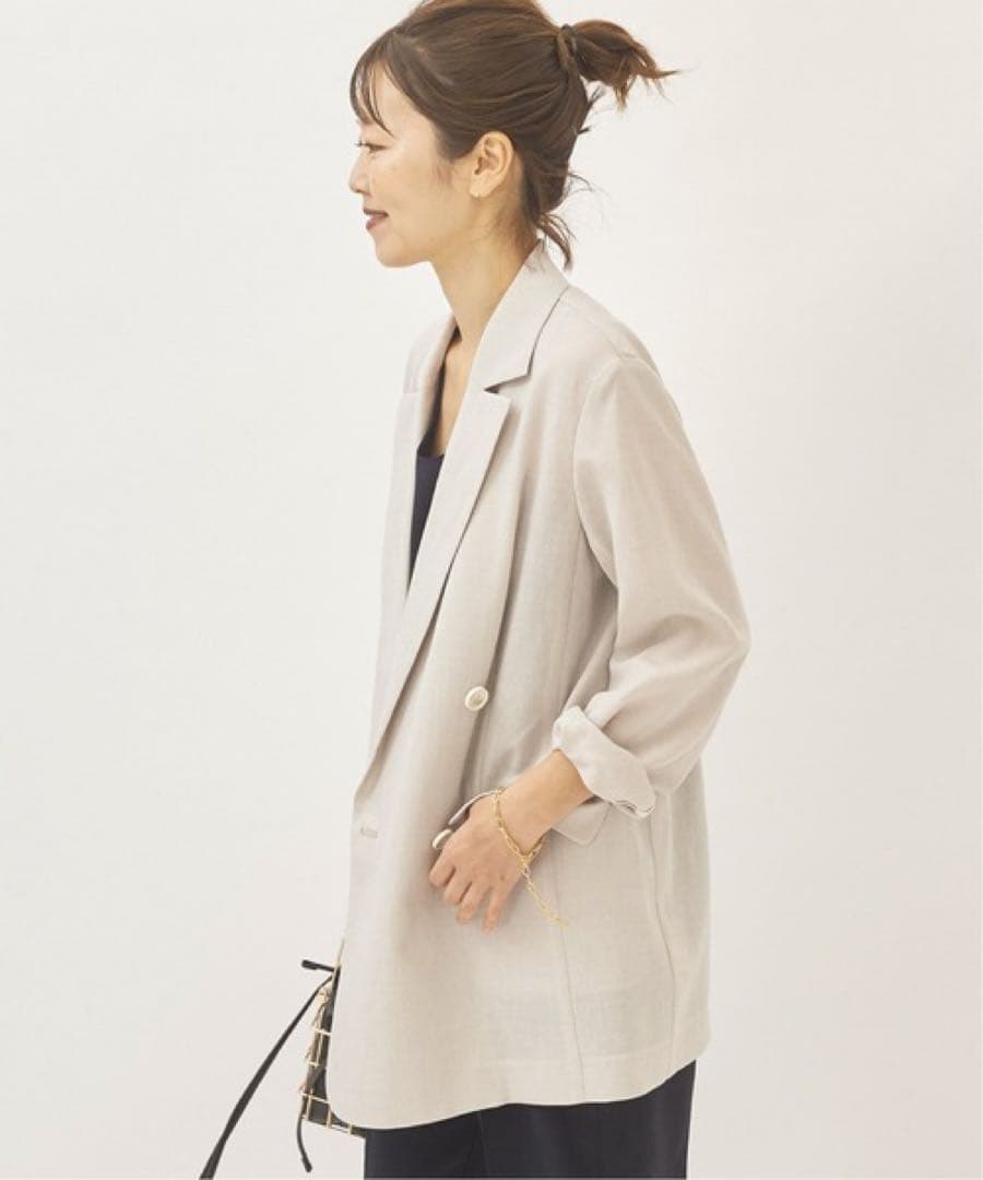 plage【R’IAM】AIR リネンジャケット定価2.9万円