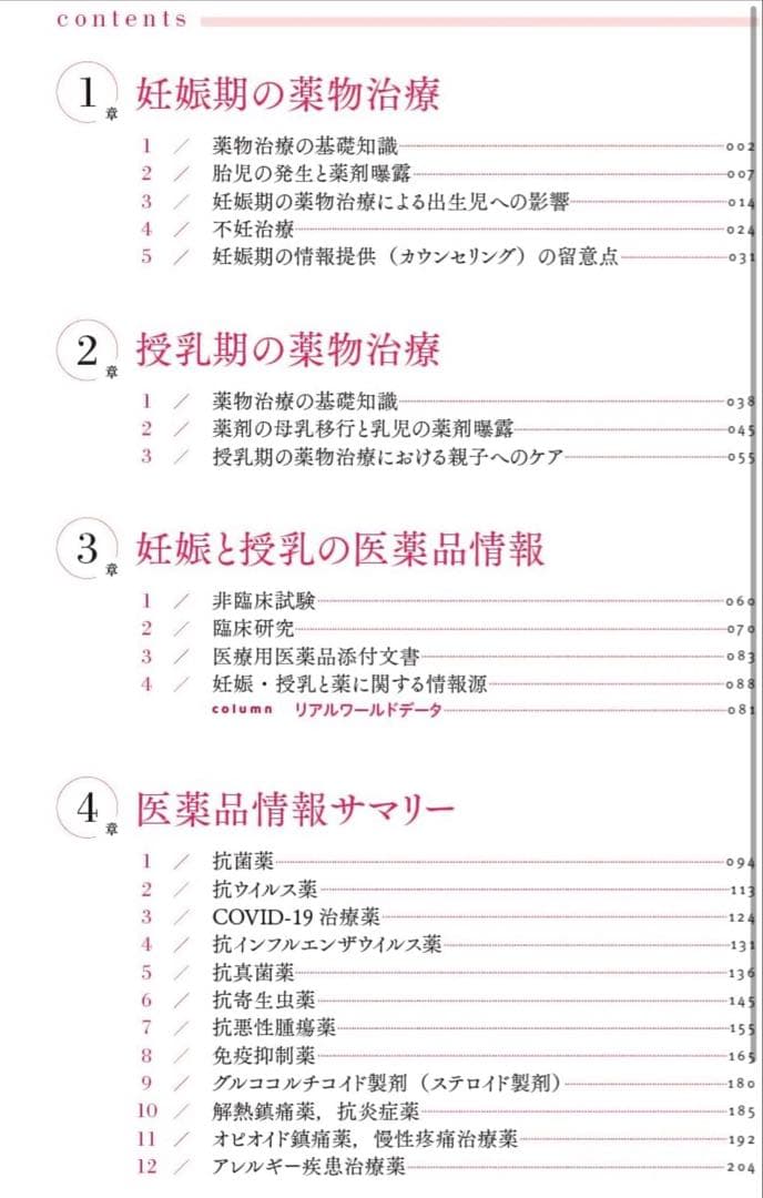 【裁断済】妊娠と授乳　薬物治療　改訂4版
