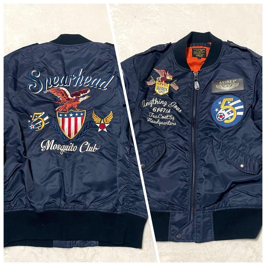 【極美品】AVIREX L-2 フライトジャケット 2XL 限定品