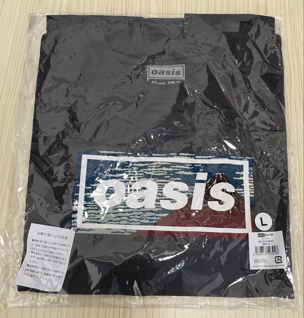 【OASIS】 live'25 日本限定Tシャツ/富士