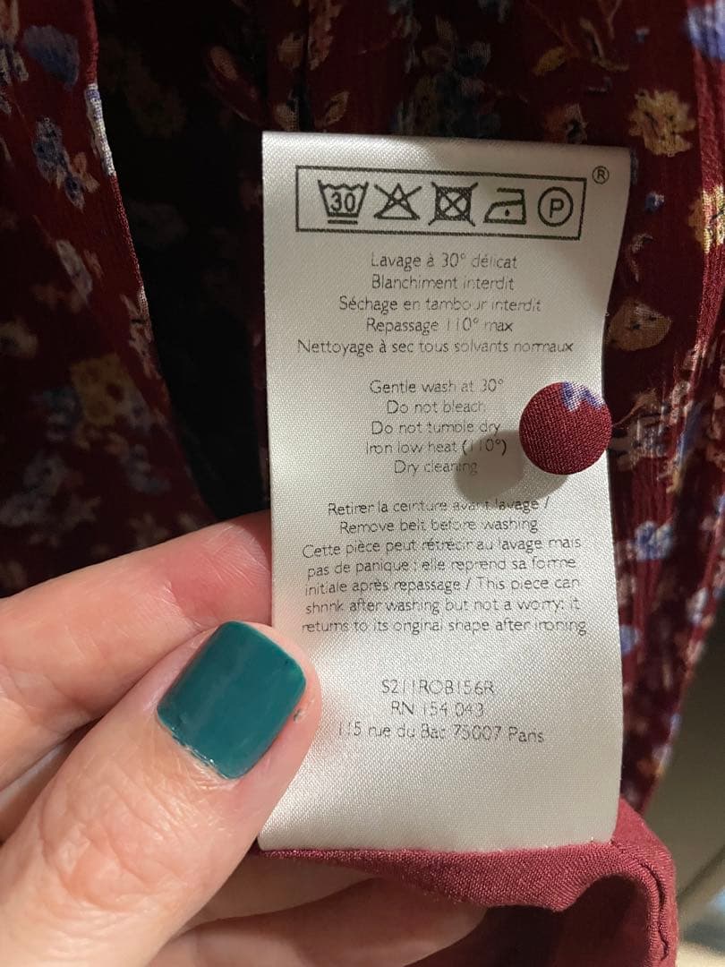 はるさま　セザンヌ　SEZANE ワンピース　フランス