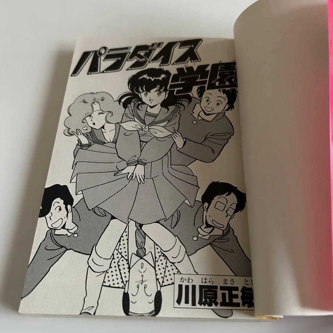 【昭和レトロ 極美‼︎ 少年H系漫画 再版セット】 パラダイス学園 川原正敏