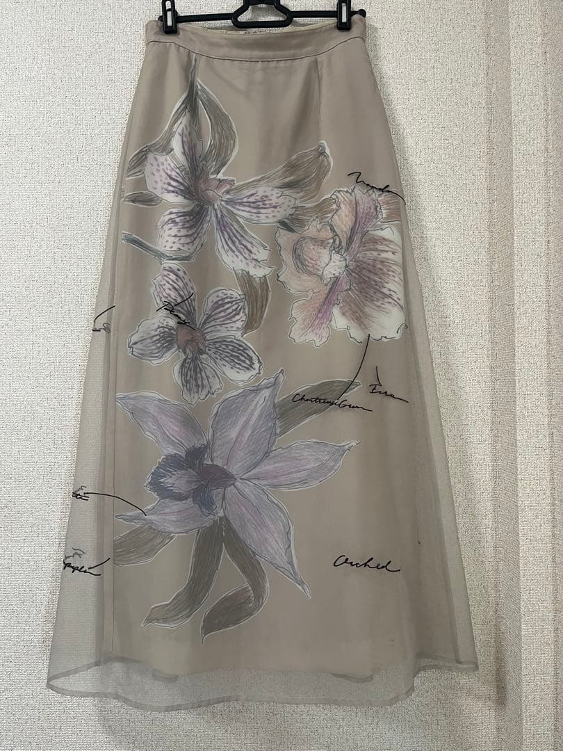 スカート AMERI KEITAMARUYAMA SHEER LAYERED SKIRT