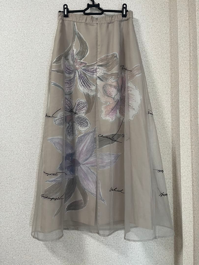 スカート AMERI KEITAMARUYAMA SHEER LAYERED SKIRT