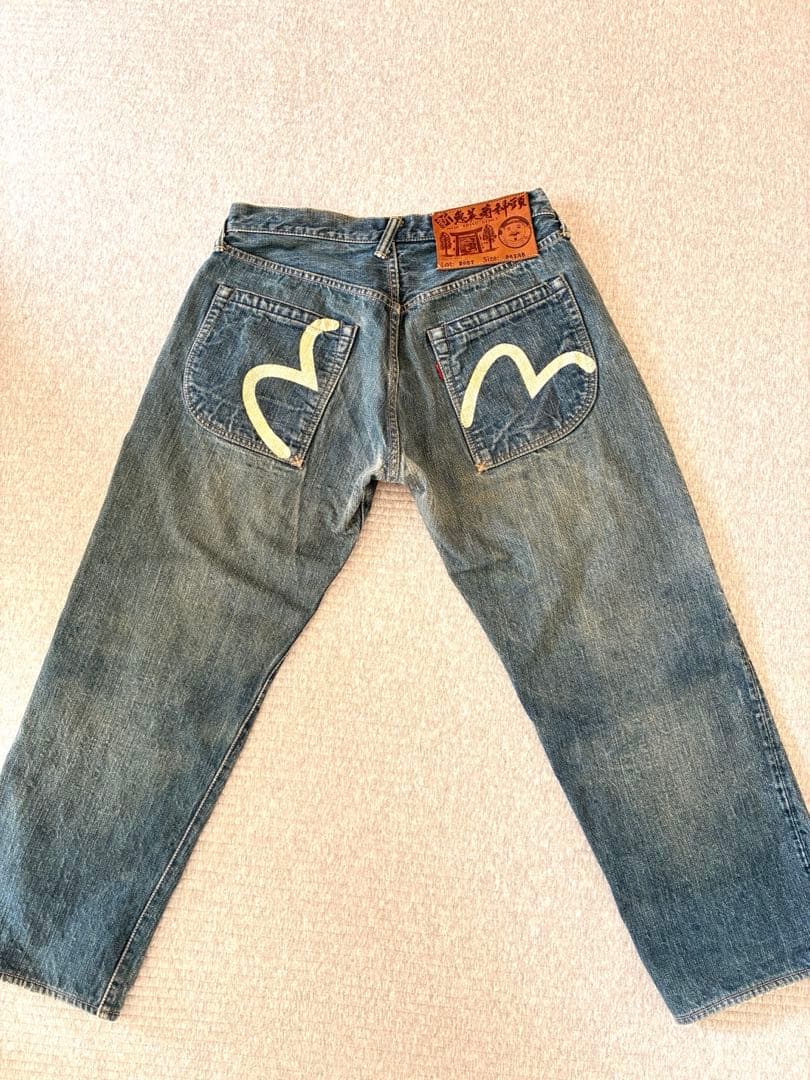 エヴィス　EVISU 大黒　デニム　size36x35 Lot2007 白かもめ