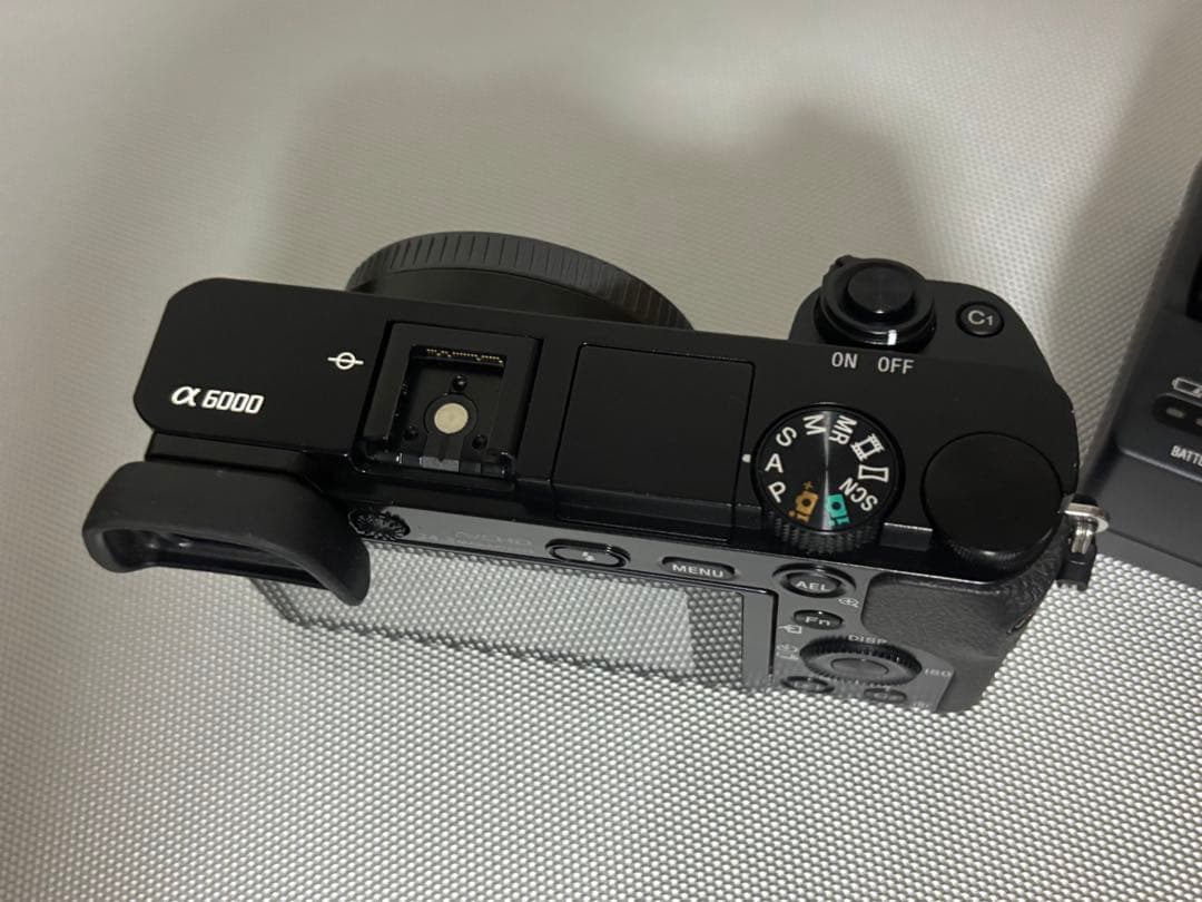 バッテリー×2 α‬6000ボディ
