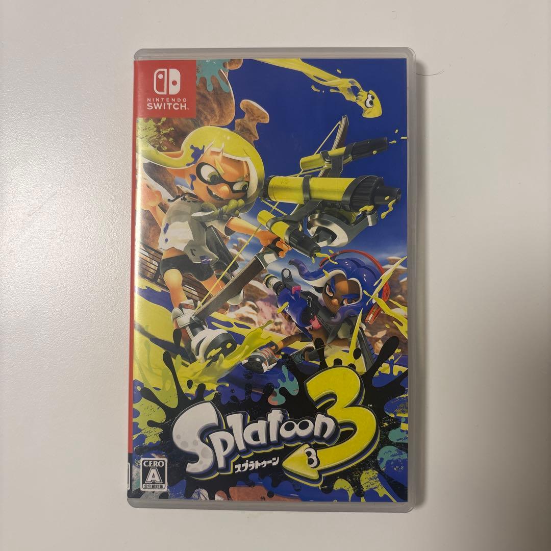 Switch スプラトゥーン3、マリオカートデラックス8