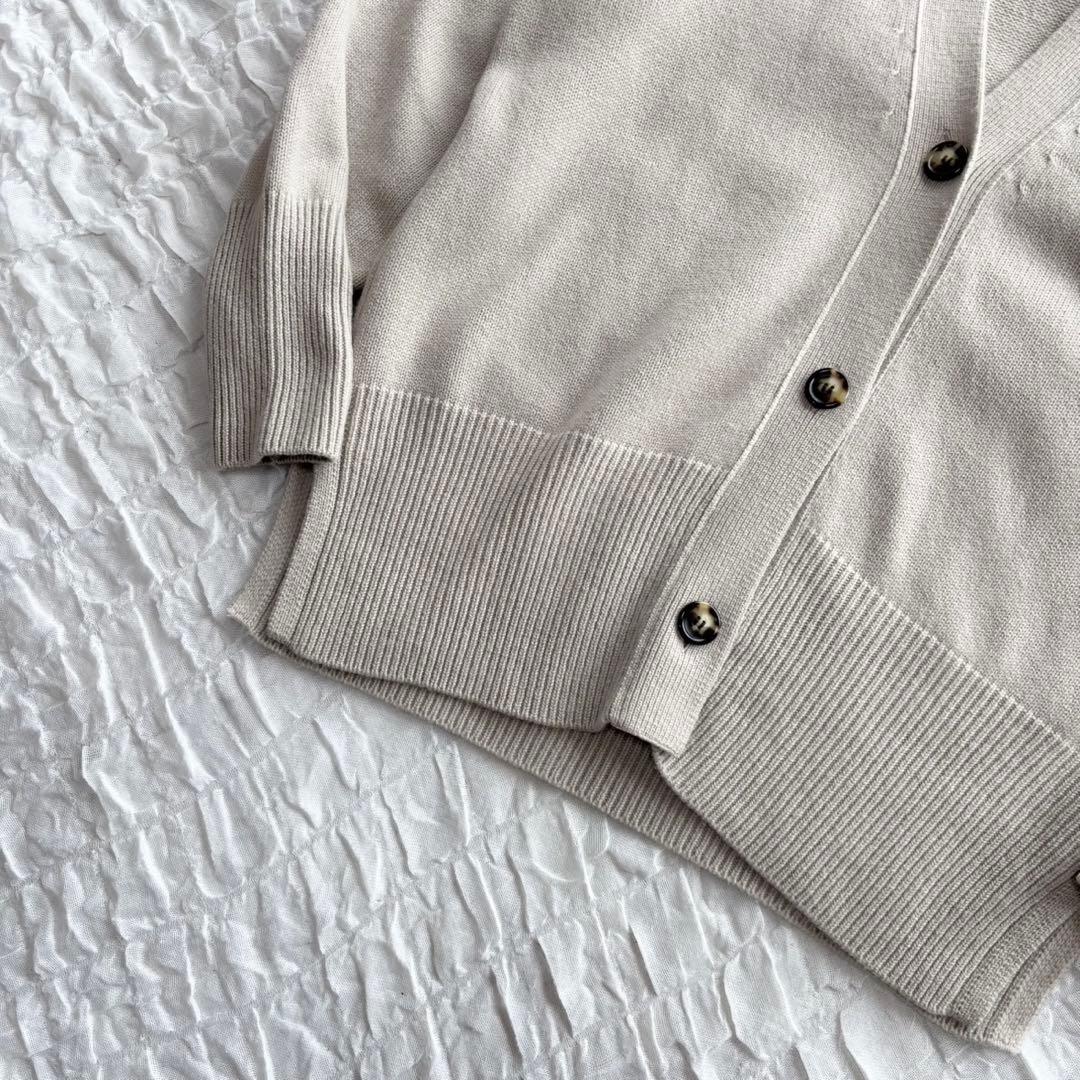 【美品】 リアムプラージュ Washable WOOL カーディガン カシミヤ混