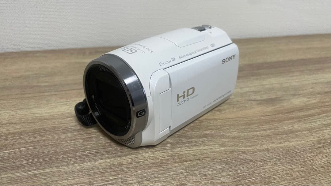 SONY HDR-CX680 ホワイト Handycam 本体 付属品あり
