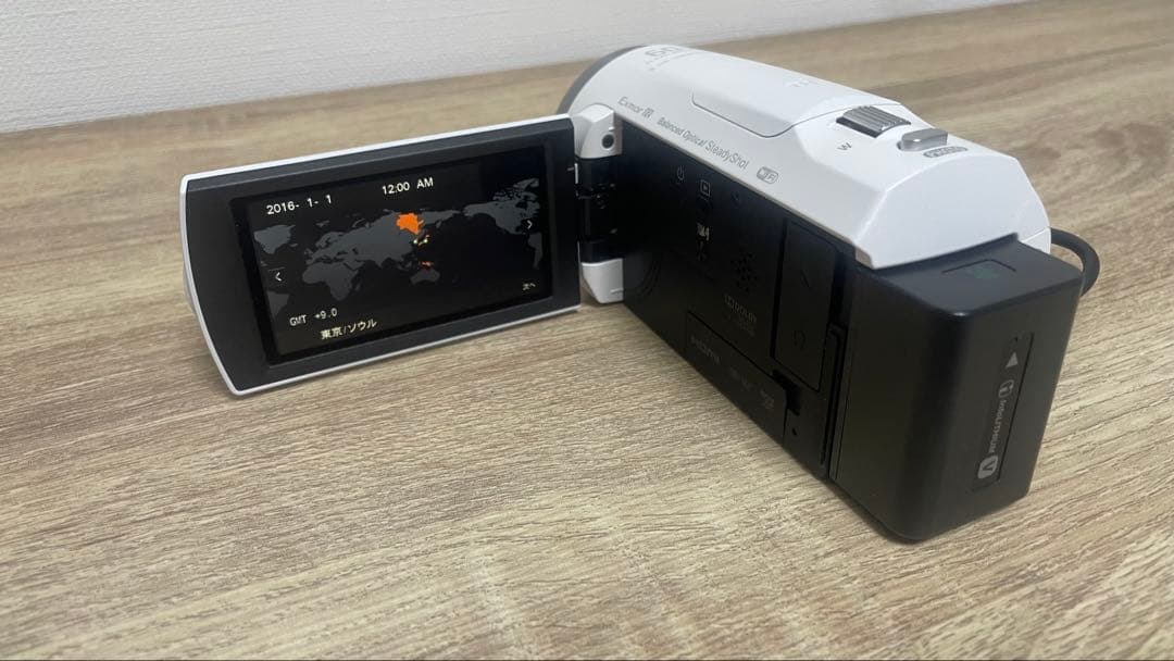SONY HDR-CX680 ホワイト Handycam 本体 付属品あり